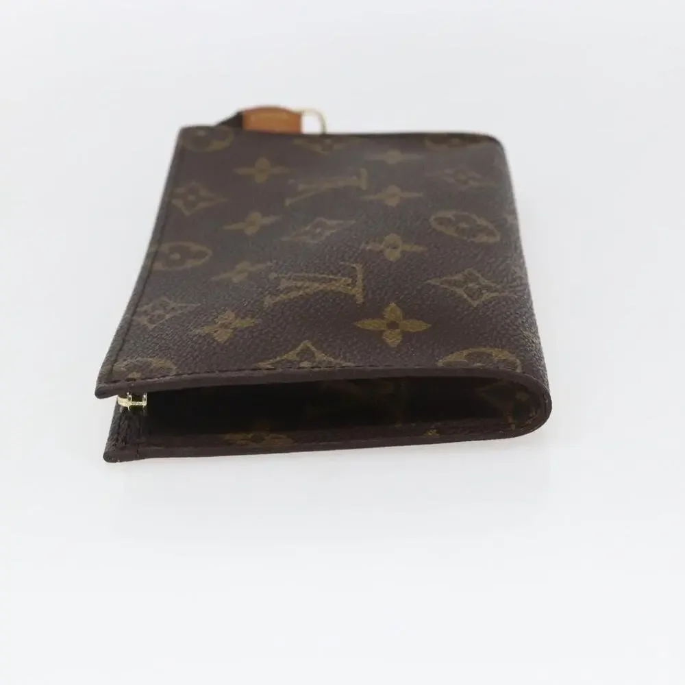 Louis Vuitton Monogram Bucket PM Accessory Pouch Brown